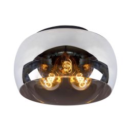 Plafonieră Lucide 45101/40/65 OLIVIA 3xE27/40W/230V d. 40 cm negru