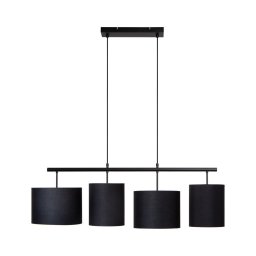 Lustră pe cablu Lucide 45409/04/30 MAYA 4xE27/40W/230V negru