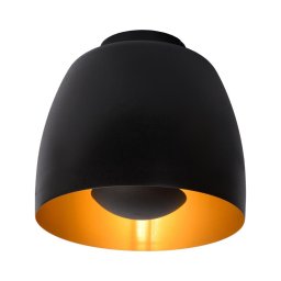 Plafonieră Lucide 30188/01/30 NOLAN 1xE27/60W/230V d. 24 cm negru