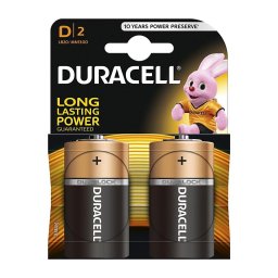 Baterie alcalină 2 buc. Duracell Basic LR20/D 1,5V 12500 mAh