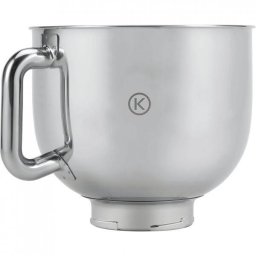 Vas inox KENWOOD Stainless Steel Bowl KXT750SS - AW20011056, Volum 5 litri, Pentru gamele kMix A