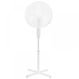 Ventilator cu picior ajustabil 45W, Alb