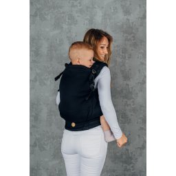 LennyPreschool, Ebony Black - Marsupiu ergonomic