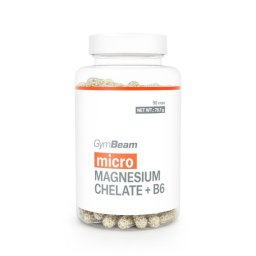 GymBeam Micro Magneziu Chelat + B6 90 tab.