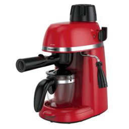 Espressor Heinner HEM-350RD, 800W, 3.5 bar, rezervor 0.24l, espresso si cappuccino, rosu