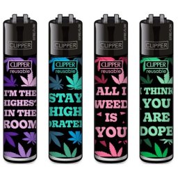 Bricheta Clipper LEAVES SLOGAN x1