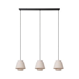 Lustră pe cablu Lucide 21435/03/38 TRIBUTE 3xE27/40W/230V crem