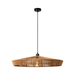 Lustră pe cablu Lucide 10413/70/72 YUNKAI 1xE27/60W/230V d. 70 cm maro