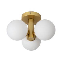 Plafonieră pentru baie Lucide 74116/03/02 TRUDY 3xG9/40W/230V IP44 auriu