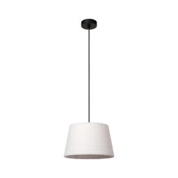 Lustră pe cablu Lucide 10416/01/38 WOOLLY 1xE27/60W/230V crem
