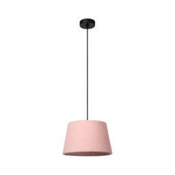 Lustră pe cablu Lucide 10416/01/66 WOOLLY 1xE27/60W/230V roz