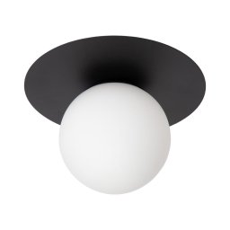 Plafonieră Lucide 79187/01/30 TRICIA 1xE27/15W/230V d. 25 cm negru