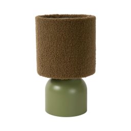 Lampă de masă Lucide 10516/01/33 WOOLLY 1xE14/40W/230V verde