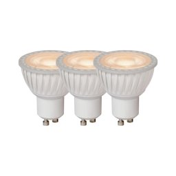 SET 3x bec LED dimabil Lucide 49006/15/31 MR16 GU10/5W/230V 3000K