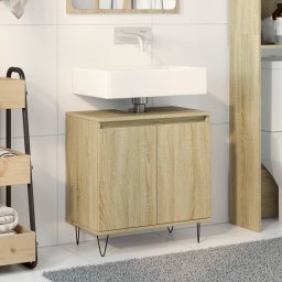 Dulap de baie, stejar sonoma, 58x33x60 cm, lemn prelucrat GartenMobel Dekor
