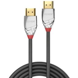 Cablu video LINDY Cromo, HDMI Male - HDMI Male, v2.0, 3m, Gri-Argintiu