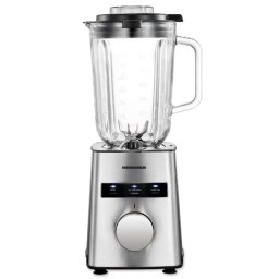 Blender Heinner HBL-HE800SS, 800 W, viteza variabila + pulse, recipient sticla 1.5 litri, inox