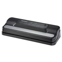 Aparat de vidat Heinner HAV-E110BKSL, 110 W, vidare si sigilare, 80 kpa, electronic, negru