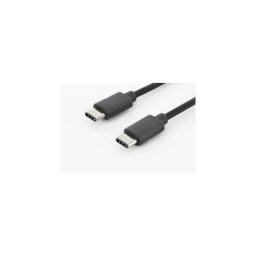 ASSMANN USB 3.0 SuperSpeed Connection Cable USB C M(plug)/USB C M(plug) 1,8m bla