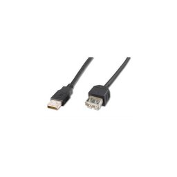 ASSMANN USB 2.0 HighSpeed Extension cable USB A M (plug)/USB A F (jack) 3m black
