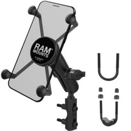 RAM® X-Grip® Suport mare pentru telefon cu baza pentru rezervor de frana/ ambreiaj - Mediu