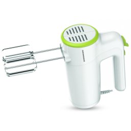 Mixer de mana Heinner HM-300GR, 300 W, 6 viteze+turbo, alb-verde