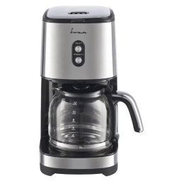 Cafetiera Fram FCM-915IX, 900 W, cana 1.5 litri, anti-picurare, negru - inox