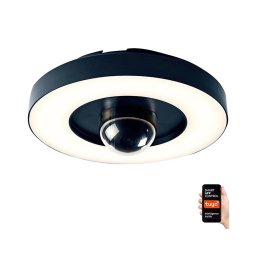 Cameră LED inteligentă de supraveghere cu iluminare Immax NEO 07792L RING 22W/230V Wi-Fi Tuya