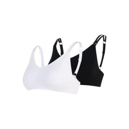 Lindex Maternity Sutiene alăptare negru / alb