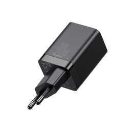Incarcator Retea, Baseus Super Si Pro, 1 x USB-A, 1 x USB-C, PD 3.0, QC 3.0, 30W, Negru