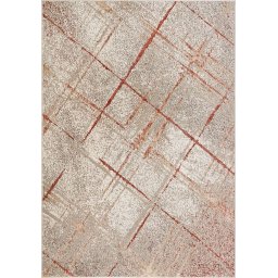 Covor Model Anny 33007-105, Marime 78 x 150 cm, Bej, Crem, Inaltime Fir 7 mm, Antialergic, Polipropilena, Living, Dormitor, Sufragerie, Birou