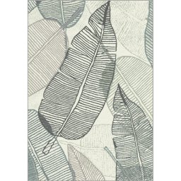 Covor Model Frunze 18101-130, Marime 200 x 300 cm, Multicolor, Inaltime Fir 8 mm, Antialergic, Polipropilena, Living, Dormitor, Sufragerie, Birou
