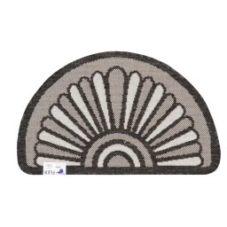 Covoras Intrare Tip Iuta, Model Flex 19163-80, Marime 50 x 80 cm, Maro, Antiderapant, Antialergic, Polipropilena