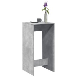 Masa bar, gri beton, 51x50x103,5 cm, lemn prelucrat GartenMobel Dekor