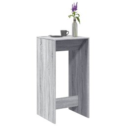 Masa bar, gri sonoma, 51x50x103,5 cm, lemn prelucrat GartenMobel Dekor