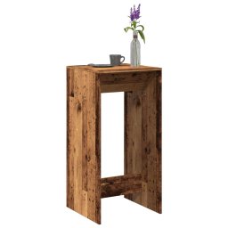 Masa bar, lemn vechi, 51x50x103,5 cm, lemn prelucrat GartenMobel Dekor