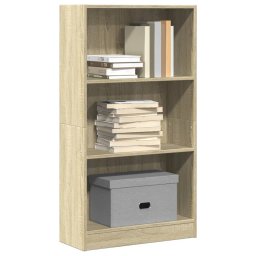 Biblioteca, stejar sonoma, 60x24x109 cm, lemn prelucrat GartenMobel Dekor