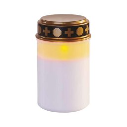 Decorațiune LED pentru exterior, 2xC, IP44, alb