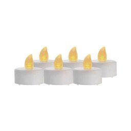 SET 6x LED decorațiune de Crăciun 6xLED/6xCR2032 albă