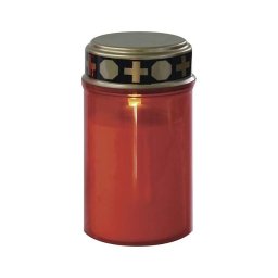 Decorațiune LED de exterior LED/2xC IP44 roșie