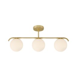 Lustră pe tijă Nordlux GRANT 3xE14/25W/230V auriu
