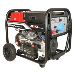 Generator de curent benzina SENCI SC-200A monofazat AVR 5,5 kW pornire electrica