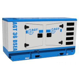 Generator de curent diesel AGT 36 DSEA trifazat AVR 28,8 kW pornire electrica ATS inclus