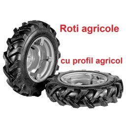 Roti BCS 5.00-10 cu ecartament reglabil
