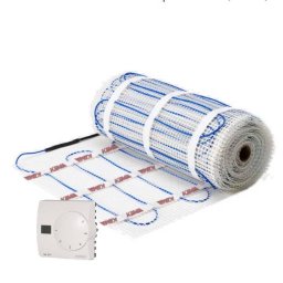 Kit covoraș încălzire electrică pardoseală KIMA-200W/m², 12m² cu termostat Matec