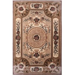 Covor Model Lotos 531-110, Marime 200 x 300 cm, Bej, Inaltime Fir 8 mm, Antialergic, Polipropilena, Living, Dormitor, Sufragerie, Birou