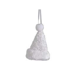 Caciulita cu sclipici 11 cm pentru decoratiuni