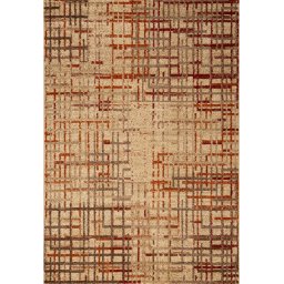 Covor Model Orlando 5570, Marime 240 x 340 cm, Maro, Portocaliu, Inaltime Fir 10 mm, Antialergic, Polipropilena, Living, Dormitor, Sufragerie, Birou