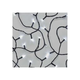 Instalație luminoasă LED pentru exterior, 50 LED / 5 m, IP44, alb rece