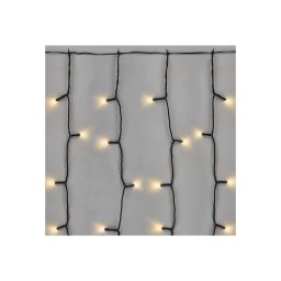 Ghirlandă LED pentru exterior, 100 LED, 2 m, IP44, alb cald